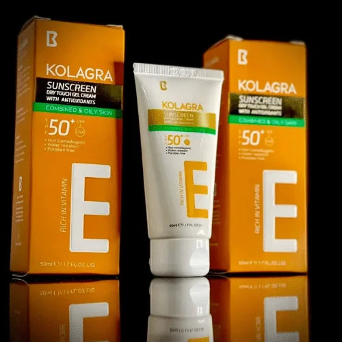Colagra Sunscreen Gel Cream 2 pieces 50ml + 50ml