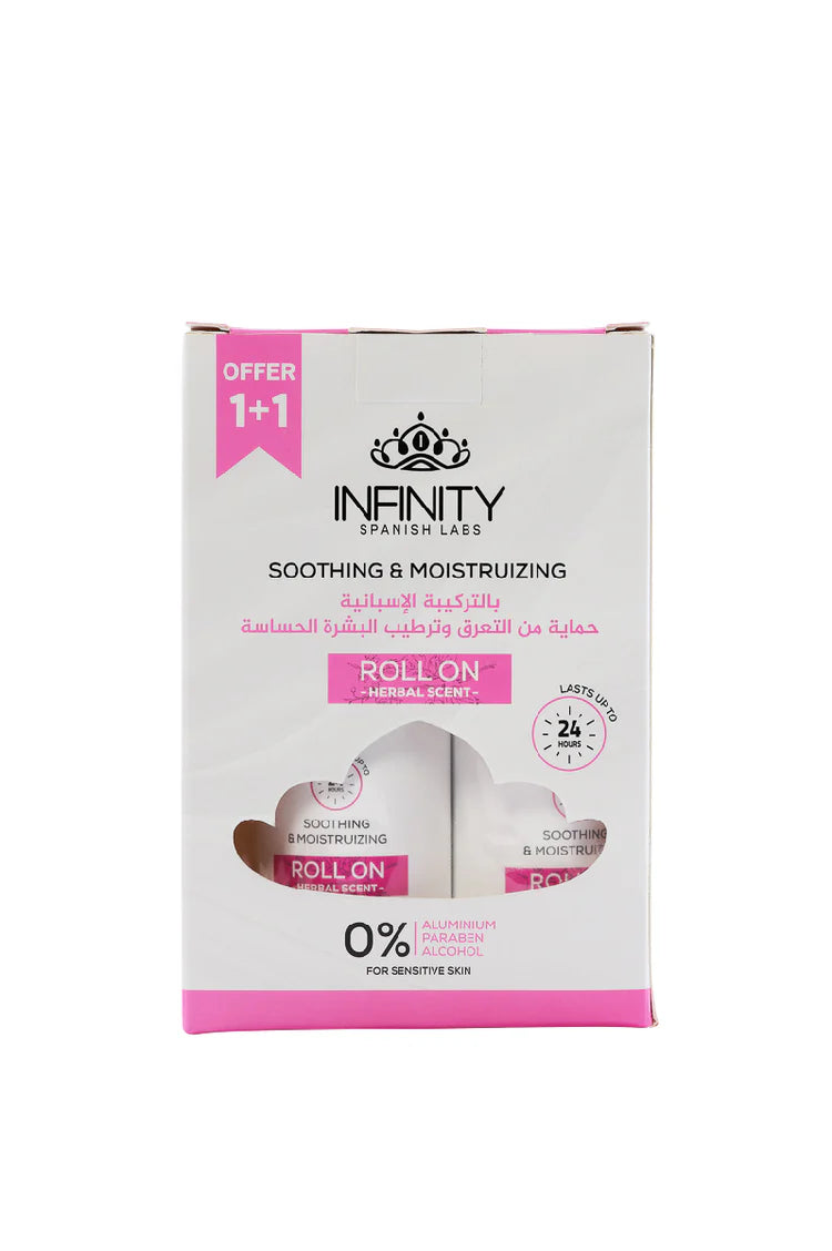 INFNITY Items of Soothing & Moisturizing Roll On - Herbal scent Promo Pack