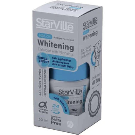 Starville Whitening Roll-On Hair Reducer 60 ml