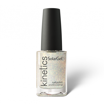 KINETICS  101 Silver Fairy Dust SOLARGEL PROFESSIONAL NAIL POLISH /15ml