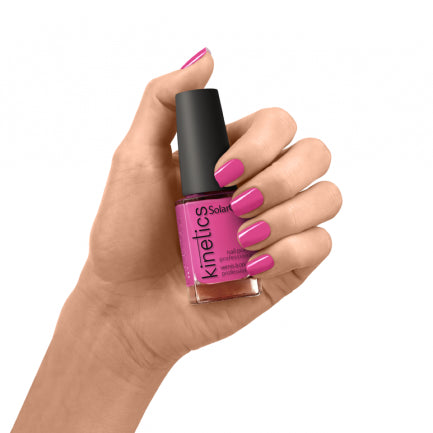 Kinelics  370 PINK DRINK SOLARGEL PROFESSIONAL NAIL POLISH /15ml