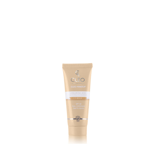 Cleo Hyaluronic acid Mattifying Foundation Beige 02__