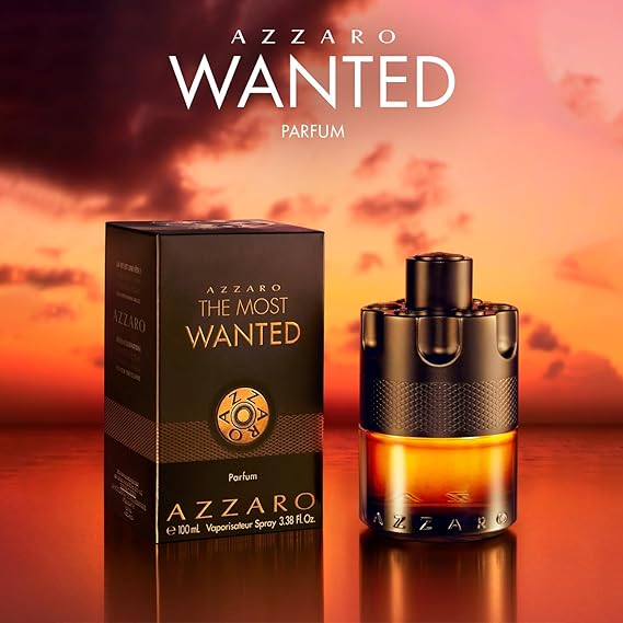 Azzaro  Most Wanted Parfum  Cologne for Men Fougere, Oriental & Spicy Fragrance,100 ml