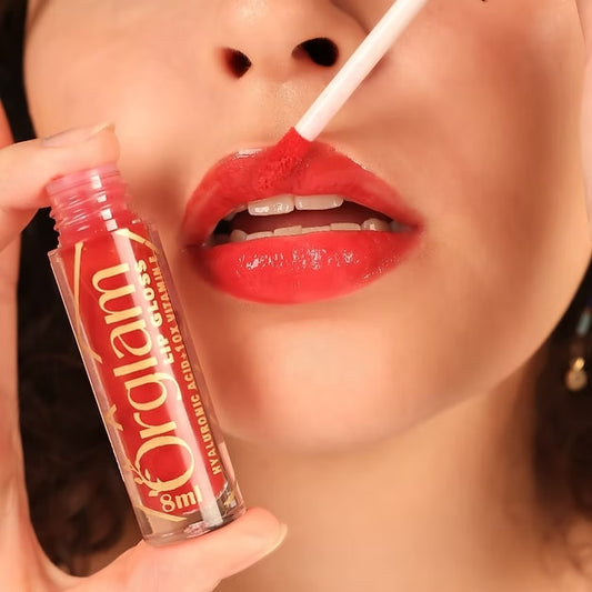 Orglam  Light Red Lip Gloss
