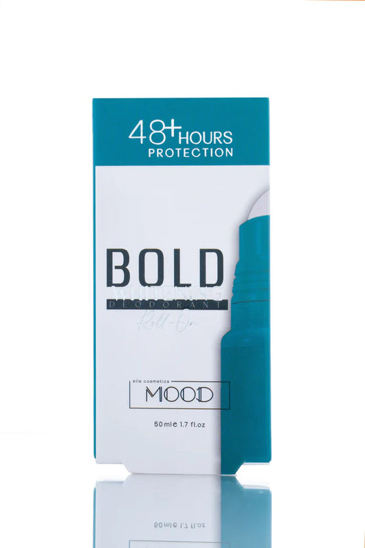 MOOD BOLD WHITENING DEODORANT ROLL ON 50ML