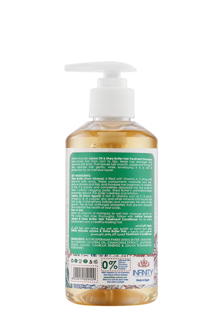 INFINITY Jojoba Oil & Shea Butter Hair Shampoo