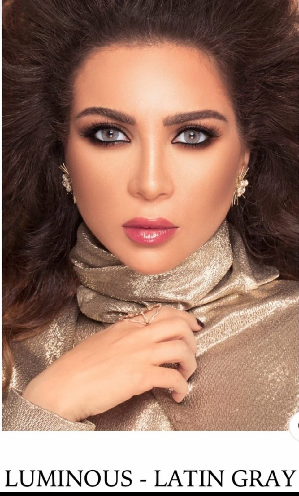 Luminous Colored Contact Lenses