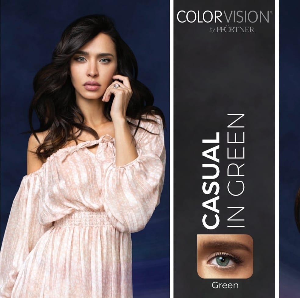 ColorVision Colored contact lenses