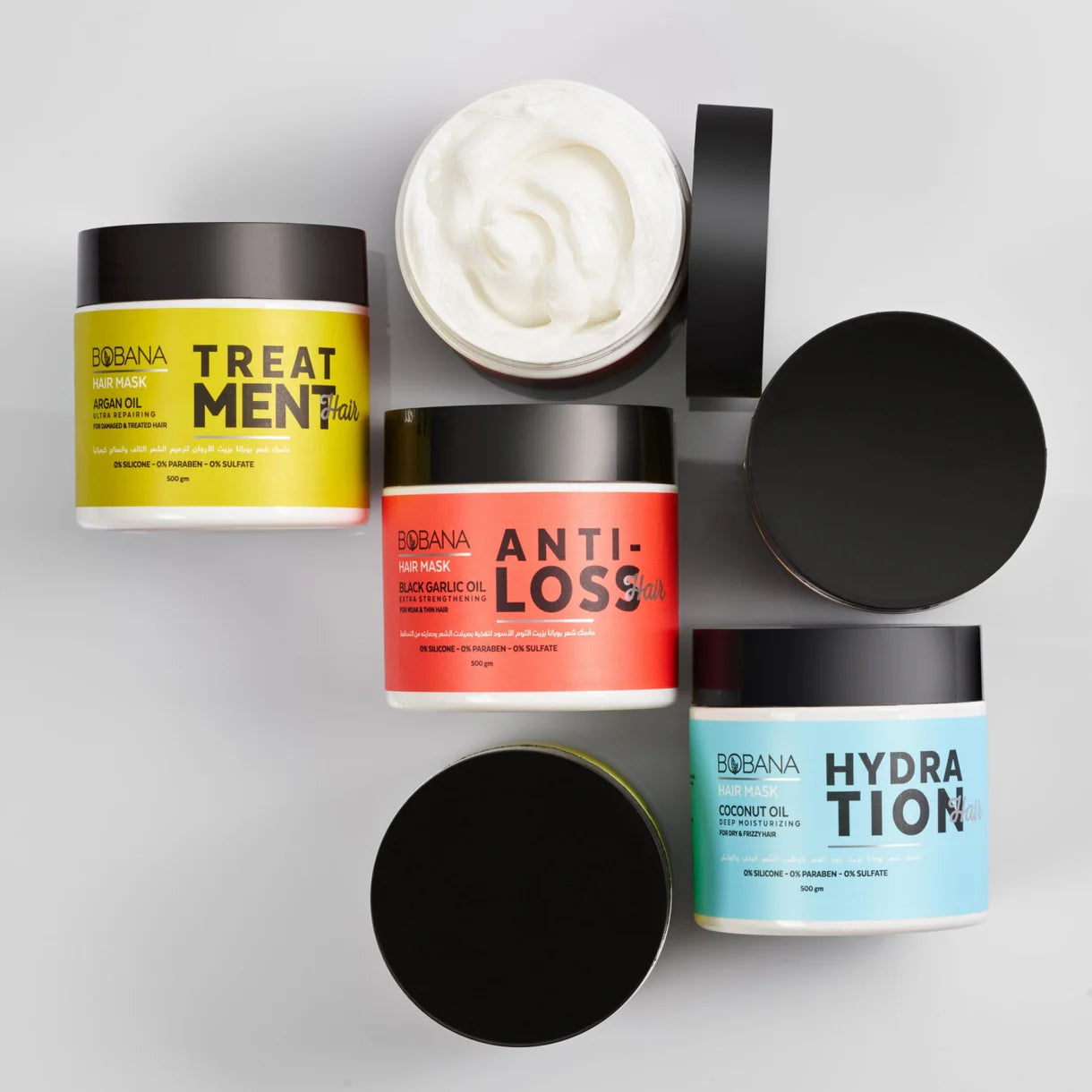 Bobana Hair Mask with Black Garlic Oil