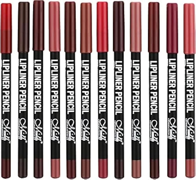 M.N Lip Liners 12 Colors