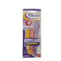 Original Flamingo blades for sensitive areas, body and face | 3 blades